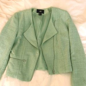 H&M Mint Blazer
